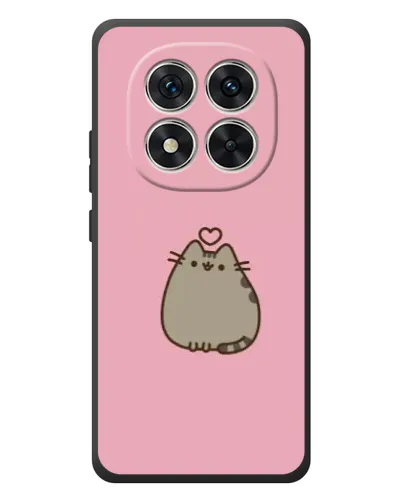 Чехол для Xiaomi Poco M8 Pro с картинкой «Pusheen сердце» Чехол для Xiaomi Poco M8 Pro с картинкой «Pusheen сердце»