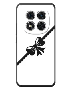 Чехол для Xiaomi Poco M8 Pro с картинкой «Диагональный бант»