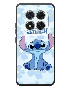 Чохол для Xiaomi Poco M8 Pro з картинкою «Stitch серед квітів»