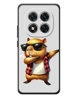 Чохол для Xiaomi Poco M8 Pro з картинкою «Капібара репер даб» Чохол для Xiaomi Poco M8 Pro з картинкою «Капібара репер даб»