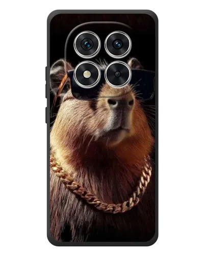 Чохол для Xiaomi Poco M8 Pro з картинкою «Капібара золотий ланцюг» Чохол для Xiaomi Poco M8 Pro з картинкою «Капібара золотий ланцюг»