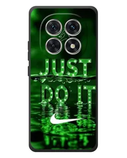Чехол для Xiaomi Poco M8 с картинкой «Зеленый неоновый Nike»
