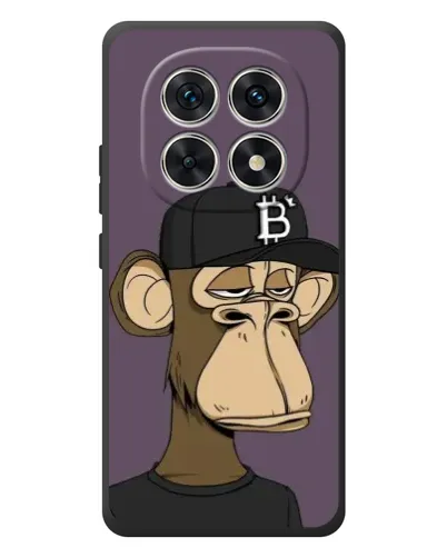 Чехол для Xiaomi Poco M8 с картинкой «Bored Ape в кепке»