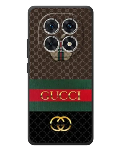 Чехол для Xiaomi Poco M8 с картинкой «Gucci — брендированный десерт»
