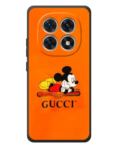 Чехол для Xiaomi Poco M8 с картинкой «Микки Маус Gucci — оранж» Чехол для Xiaomi Poco M8 с картинкой «Микки Маус Gucci — оранж»