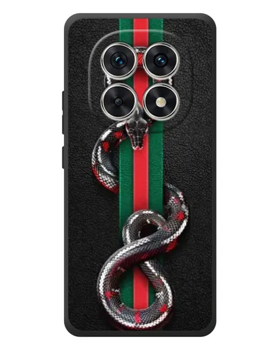 Чехол для Xiaomi Poco M8 с картинкой «Gucci — змея на полосе» Чехол для Xiaomi Poco M8 с картинкой «Gucci — змея на полосе»