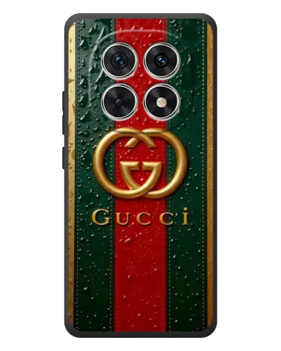 Чехол для Xiaomi Poco M8 с картинкой «Gucci — фирменная полоса и золото» Чехол для Xiaomi Poco M8 с картинкой «Gucci — фирменная полоса и золото»