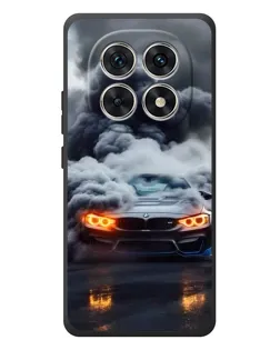 Чехол для Xiaomi Poco M8 с картинкой «BMW в дыму»