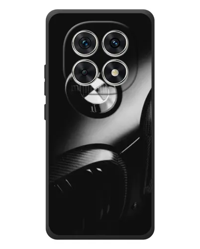 Чехол для Xiaomi Poco M8 с картинкой «Эмблема BMW — макро»