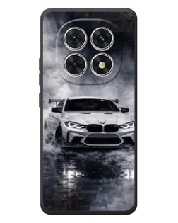 Чехол для Xiaomi Poco M8 с картинкой «BMW сквозь туман»