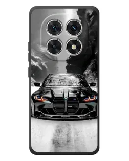 Чехол для Xiaomi Poco M8 с картинкой «BMW — акварельный дрифт»