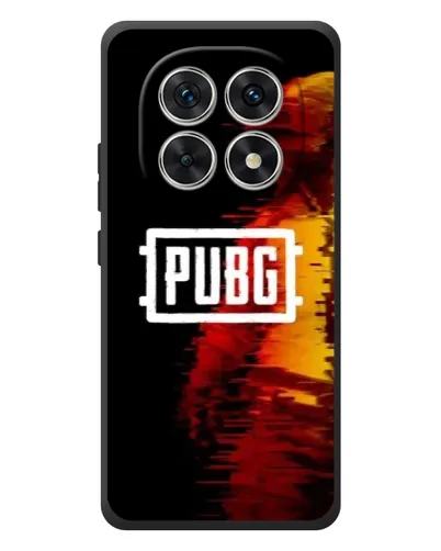 Чехол для Xiaomi Poco M8 с картинкой «Яркий логотип PUBG»