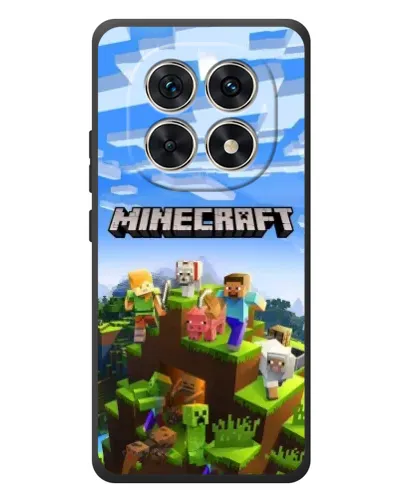 Чехол для Xiaomi Poco M8 с картинкой «Minecraft классический мир» Чехол для Xiaomi Poco M8 с картинкой «Minecraft классический мир»