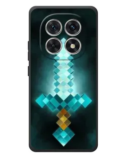Чехол для Xiaomi Poco M8 с картинкой «Алмазный меч неон»