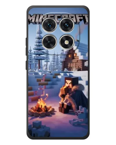 Чехол для Xiaomi Poco M8 с картинкой «Зимний Minecraft» Чехол для Xiaomi Poco M8 с картинкой «Зимний Minecraft»