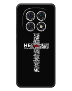 Чехол для Xiaomi Poco M8 с картинкой «Текстовый крест»