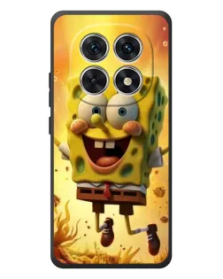 Чохол для Xiaomi Poco M8 з картинкою «Губка Боб стрибає»
