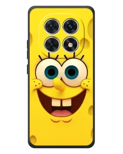 Чохол для Xiaomi Poco M8 з картинкою «Губка Боб посмішка»