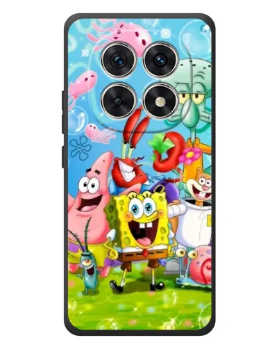 Чехол для Xiaomi Poco M8 с картинкой «Губка Боб и друзья» Чехол для Xiaomi Poco M8 с картинкой «Губка Боб и друзья»