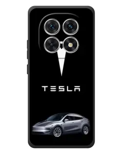 Чохол для Xiaomi Poco M8 з картинкою «Tesla Model Y»