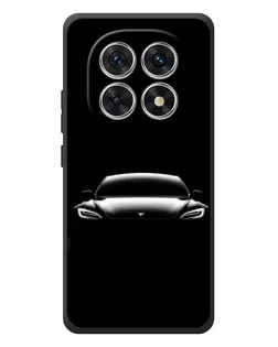 Чохол для Xiaomi Poco M8 з картинкою «Фари Tesla Night»
