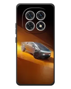 Чохол для Xiaomi Poco M8 з картинкою «Cybertruck у пустелі»