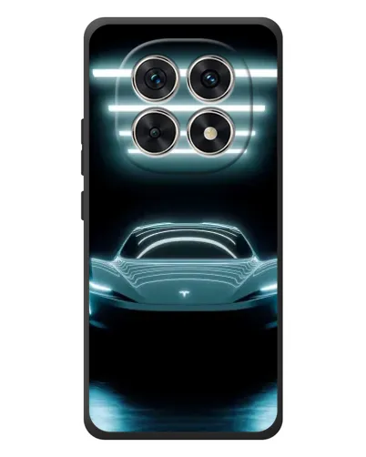 Чохол для Xiaomi Poco M8 з картинкою «Tesla в неоні» Чохол для Xiaomi Poco M8 з картинкою «Tesla в неоні»