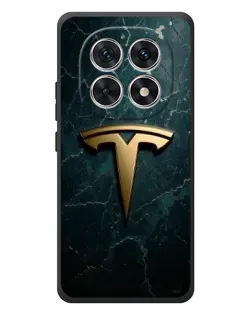 Чохол для Xiaomi Poco M8 з картинкою «Мармурова Tesla Gold»