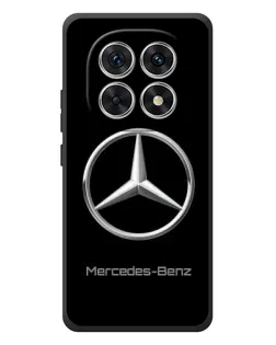 Чехол для Xiaomi Poco M8 с картинкой «Mercedes Silver Logo»