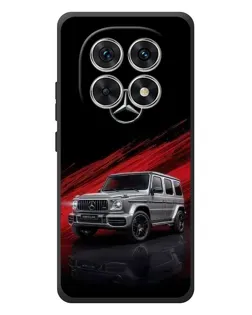Чехол для Xiaomi Poco M8 с картинкой «Mercedes G-Class красный»