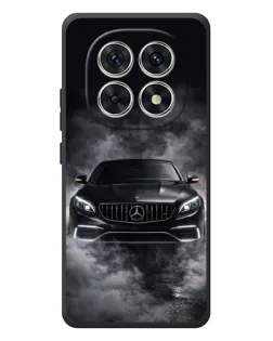 Чехол для Xiaomi Poco M8 с картинкой «Mercedes в дыму»