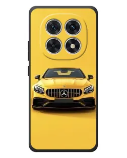 Чехол для Xiaomi Poco M8 с картинкой «Желтый Mercedes GT»