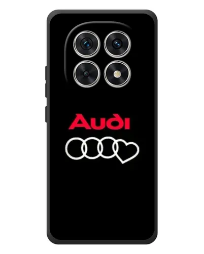 Чохол для Xiaomi Poco M8 з картинкою «Логотип Audi Heart»
