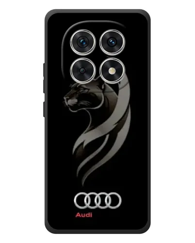 Чохол для Xiaomi Poco M8 з картинкою «Графіка — пантера та Audi»