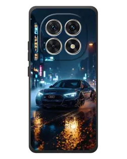 Чохол для Xiaomi Poco M8 з картинкою «Нічне місто та Audi»