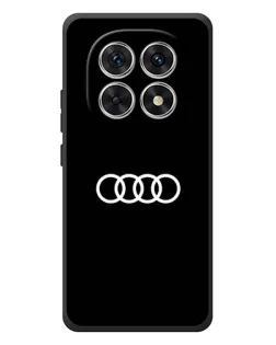 Чохол для Xiaomi Poco M8 з картинкою «Audi White Logo»
