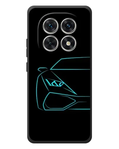 Чохол для Xiaomi Poco M8 з картинкою «Блакитний силует Lamborghini» Чохол для Xiaomi Poco M8 з картинкою «Блакитний силует Lamborghini»