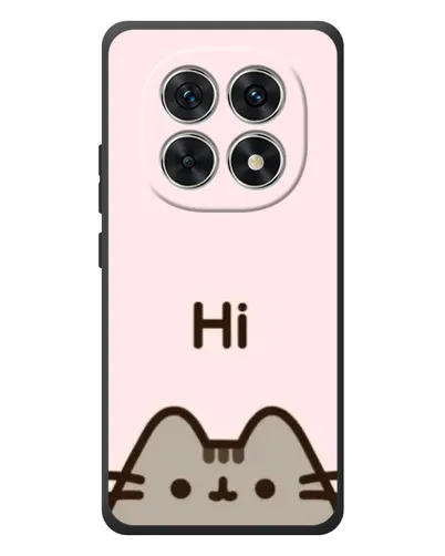 Чохол для Xiaomi Poco M8 з картинкою «Пушин каже Hi» Чохол для Xiaomi Poco M8 з картинкою «Пушин каже Hi»