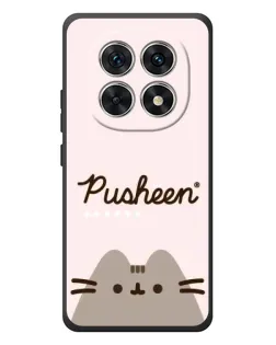 Чохол для Xiaomi Poco M8 з картинкою «Pusheen логотип»