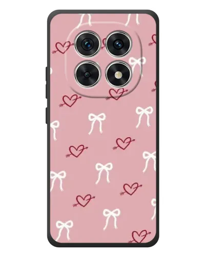 Чехол для Xiaomi Poco M8 с картинкой «Сердца и банты» Чехол для Xiaomi Poco M8 с картинкой «Сердца и банты»
