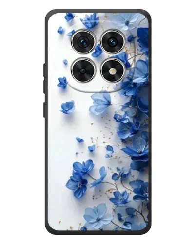 Чохол для Xiaomi Poco M8 з картинкою «Блакитний квітковий каскад» Чохол для Xiaomi Poco M8 з картинкою «Блакитний квітковий каскад»