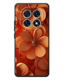 Чохол для Xiaomi Poco M8 з картинкою «Помаранчева макро квітка»