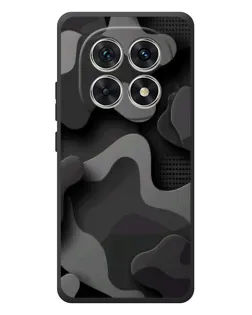 Чехол для Xiaomi Poco M8 с картинкой «Темный абстрактный камуфляж»