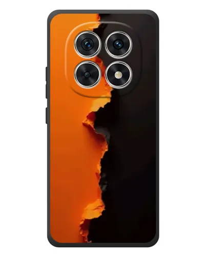 Чехол для Xiaomi Poco M8 с картинкой «Оранжевый разлом» Чехол для Xiaomi Poco M8 с картинкой «Оранжевый разлом»