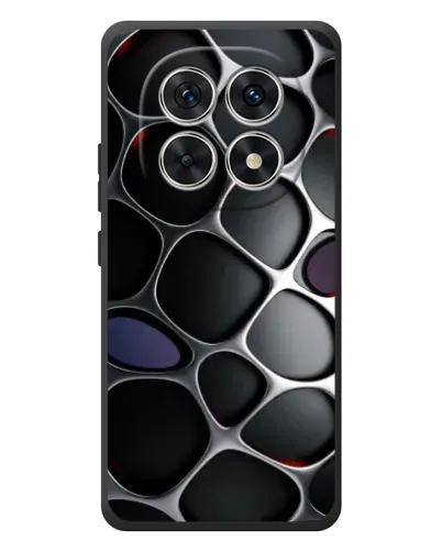 Чехол для Xiaomi Poco M8 с картинкой «Объемная темная решетка» Чехол для Xiaomi Poco M8 с картинкой «Объемная темная решетка»