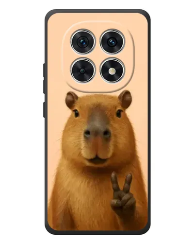 Чехол для Xiaomi Poco M8 с картинкой «Капибара виктория» Чехол для Xiaomi Poco M8 с картинкой «Капибара виктория»