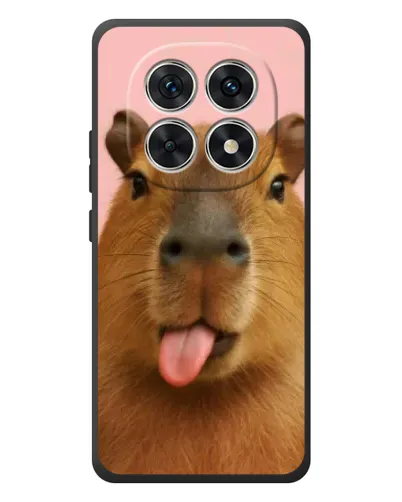 Чехол для Xiaomi Poco M8 с картинкой «Капибара с языком» Чехол для Xiaomi Poco M8 с картинкой «Капибара с языком»