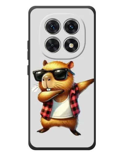 Чехол для Xiaomi Poco M8 с картинкой «Капибара рэпер даб» Чехол для Xiaomi Poco M8 с картинкой «Капибара рэпер даб»