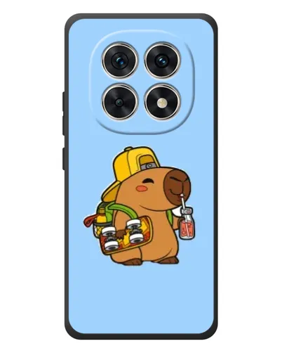 Чехол для Xiaomi Poco M8 с картинкой «Капибара на скейте» Чехол для Xiaomi Poco M8 с картинкой «Капибара на скейте»