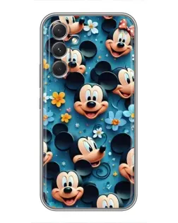 Чехол для Xiaomi Poco M8s с картинкой «Паттерн Микки и Минни»